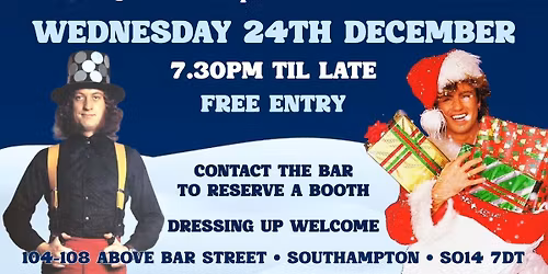 70\u2019s & 80\u2019s Christmas Eve Party