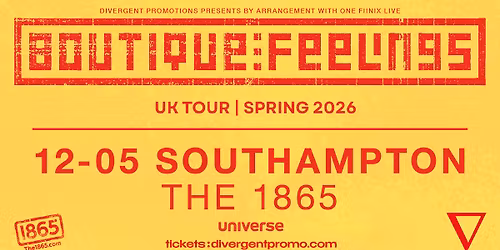 Boutique Feelings at The 1865, Southampton