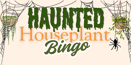 Haunted Houseplant Bingo