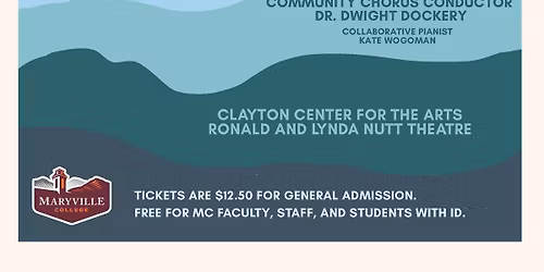 The Orchestra at MC and MC Community Chorus Spring Concert