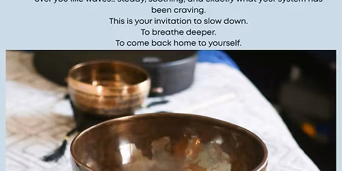 Christening the Collective: A Sound Bath Experience