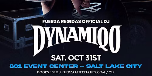 Fuerza Regida OFFICIAL Concert Afterparty ft. DJ DYNAMIQO