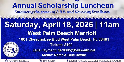 Blue Revue Scholarship Luncheon
