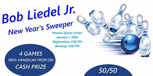 Bob Liedel Jr. New Year's Sweeper