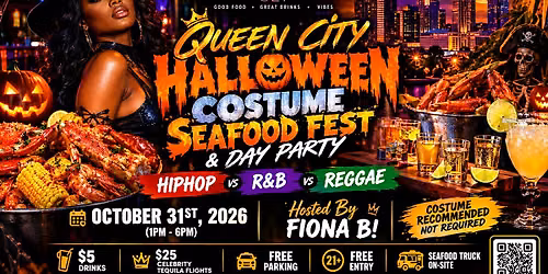 CLT Halloween Costume Seafood Fest & Day Party