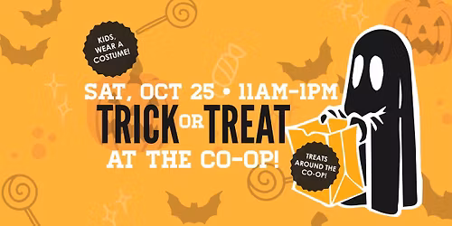 Trick-or-Treat at the Co-op!