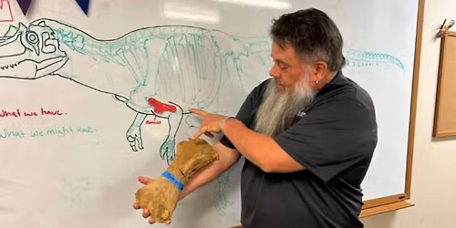 Sip & Sketch with Jason Poole: Drawing Dinosaur Bones