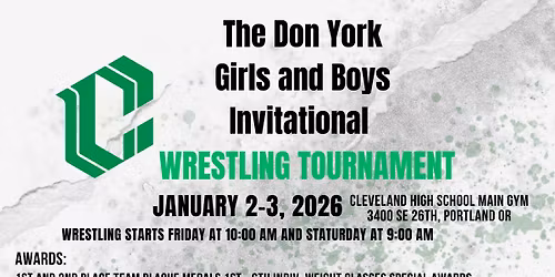 Don York Girls and Boys Wrestling Invitational