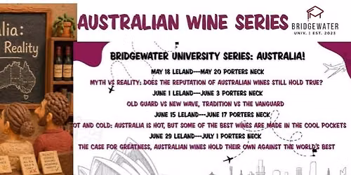 AUSTRALIAN WINE SERIES with Doug