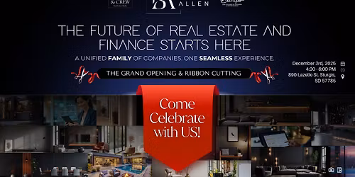 Grand opening & ribbon cutting for Blair Allen Luxury Real Estate!
