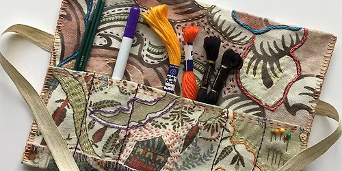 Slow Stitch Sewing Roll Workshop