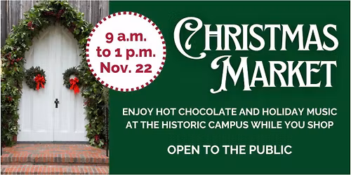 Christmas Market (Not an outside vendor event)