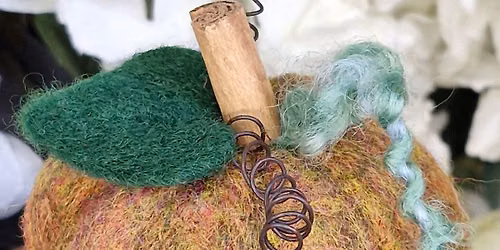 Pumpkin Needle Felt Workshop 