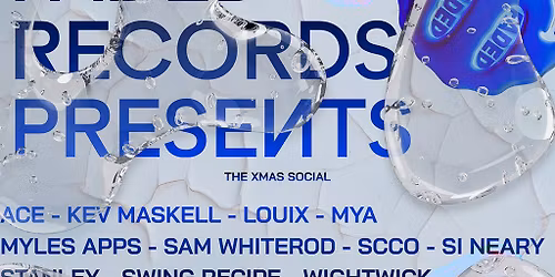 Faded Records presents: The Xmas social