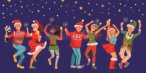 Christmas Party We Doing Dance And Singing And Much More