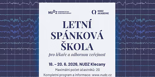 Kurz: Letn\u00ed sp\u00e1nkov\u00e1 \u0161kola v NUDZ pro l\u00e9ka\u0159e a odborn\u00edky