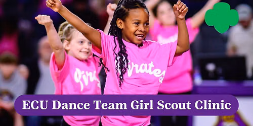 ECU Dance Team Girl Scout Clinic
