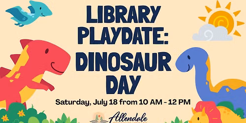 Library Playdate: Dinosaur Day