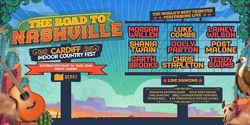 Road to Nashville Indoor Festival | Depot Cardiff