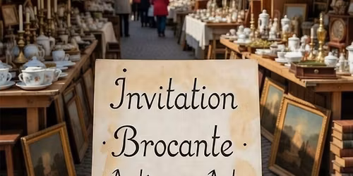 Brocante, antiek en kunstmarkt
