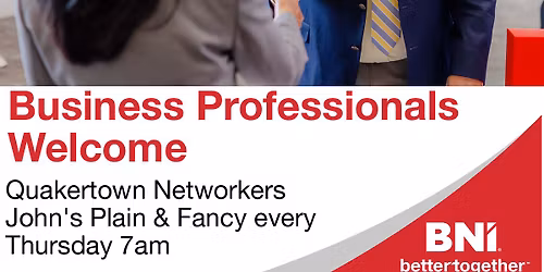 Networking - BNI - Best on the Boulevard  - over a million dollars in 2024 in referrals 