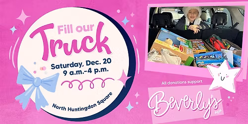 5th Annual Beverly's PGH Holiday Fill our Truck Event