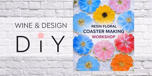 DIY: Resin Floral Coasters