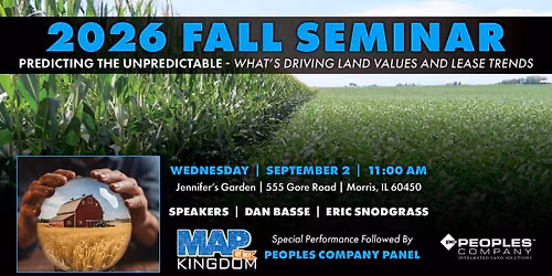 2026 Fall Seminar | Predicting the Unpredictable: What's Driving Land Values and Lease Trends