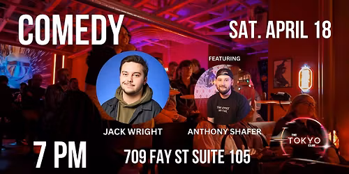 Live Comedy at The Tokyo Club - Jack Wright