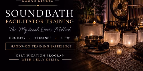 Mystical Oasis Studio Sound Facilitator Training