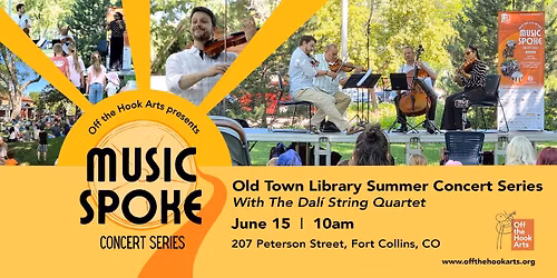 Old Town Library Summer Concert, featuring The Dali String Quartet