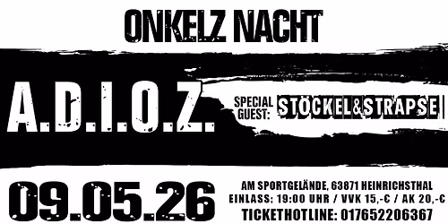 Onkelz Nacht Aschaffenburg