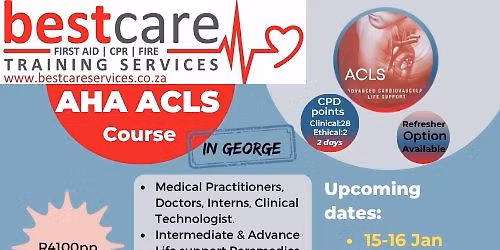 ACLS course for Healthcare Providers in GEORGE