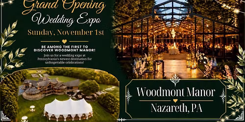 Grand Opening Wedding Expo at Woodmont Manor
