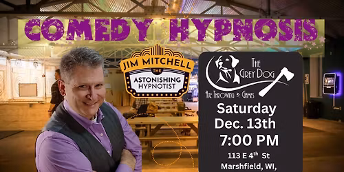 Astonishing Hypnotist at The Grey Dog