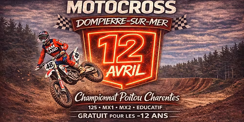 Motocross - Circuit du Bois de Pins - Dompierre sur Mer