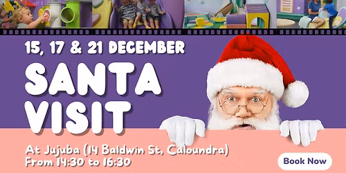 Santa Visit at Jujuba