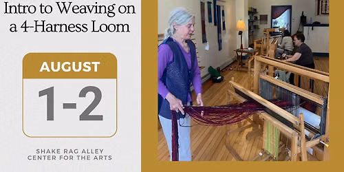 Intro to Weaving on a 4-Harness Loom