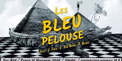 Les Bleu Pelouse ~ Jazz \/ Folk \/ Jug Band \/ Blues ~