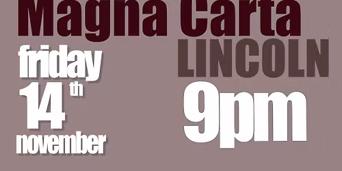 The Frisbies at The Magna Carta