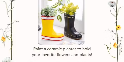 Adult DIY: Paint A Planter
