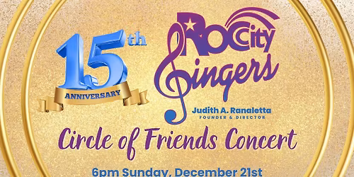 ROC City Singers Circle of Friends Concert