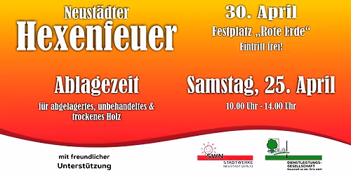 Neust\u00e4dter Hexenfeuer \ud83d\udd25