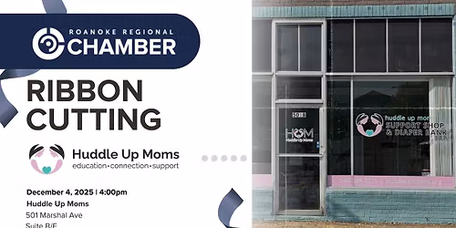 Ribbon Cutting - Huddle Up Moms