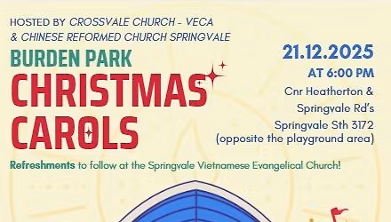 Burden Park Christmas Carols