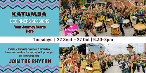 Katumba Beginners Sessions | 6-Week Drumming & Movement Experience