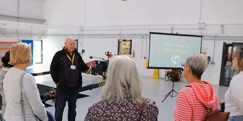 Behind the scenes tour of the airbase