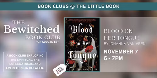 The Bewitched Book Club: Blood On Her Tongue
