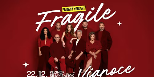 Fragile SK pridan\u00fd Viano\u010dn\u00fd koncert - Pezinok - \u0160im\u00e1k Z\u00e1mok