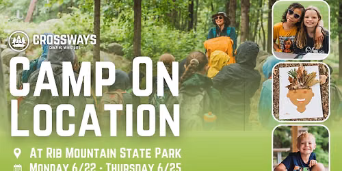 Camp On Location at Rib Mountain State Park